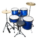 Bateria De 5 Pzas, Platillos LM Azul JBP1601A