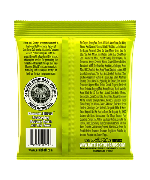 Enc. Para Guitarra Electrica ERNIE BALL ''Classic Regular SLINKY'', Niquel, 0.010-0.046