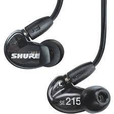 Audifonos Shure Negro Se215-K
