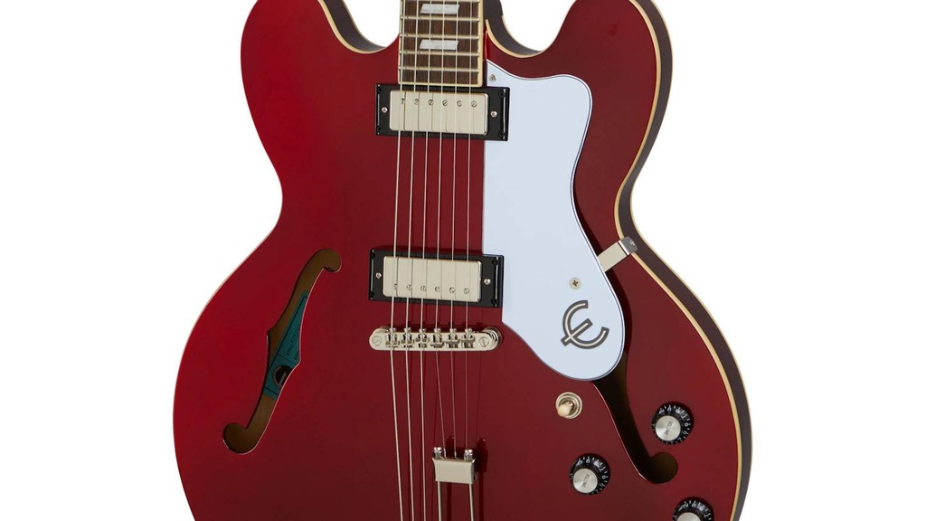 Guitarra Electrica Epiphone Riviera Sparkling Burgundy