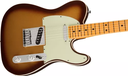 Guit. Elect. Fender American Ultra Telecaster Diapasón De Arce, Mocha Burst