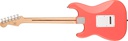 Guit. Elect. Fender Squier Sonic Stratocaster HSS, Maple Fingerboard, White Pickguard, Tahitian Coral