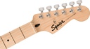 Guit. Elect. Fender Squier Sonic™ Stratocaster®Maple Fingerboard, White Pickguard, Flash Pink