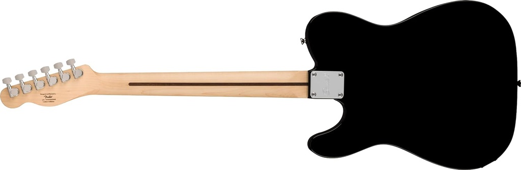 Guit. Elect. Fender Squier Sonic™ Telecaster® Maple Fingerboard, White Pickguard, Black