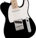 Guit. Elect. Fender Squier Sonic™ Telecaster® Maple Fingerboard, White Pickguard, Black