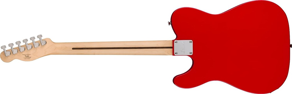 Guit. Elect. Fender Squier Sonic™ Telecaster®Laurel Fingerboard, Black Pickguard, Torino Red