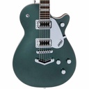 Guit. Elect. Gretsch G5220 Electromatic Jet™ BT Single-Cut Con V-Stoptail, Diapasón De Laurel, Gris Jade Metalizado