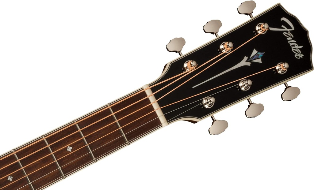 Guit. Fender PD-220E Dreadnought, Diapasón De Ovangkol, Natural