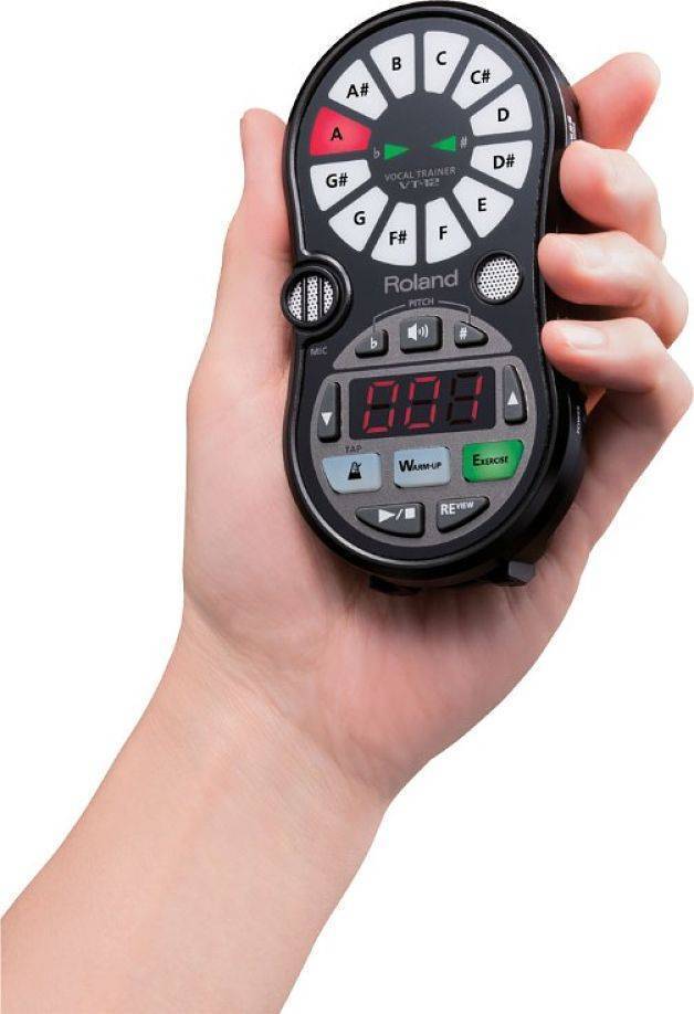 Afinador Vocal Profesional Roland, Color Negro