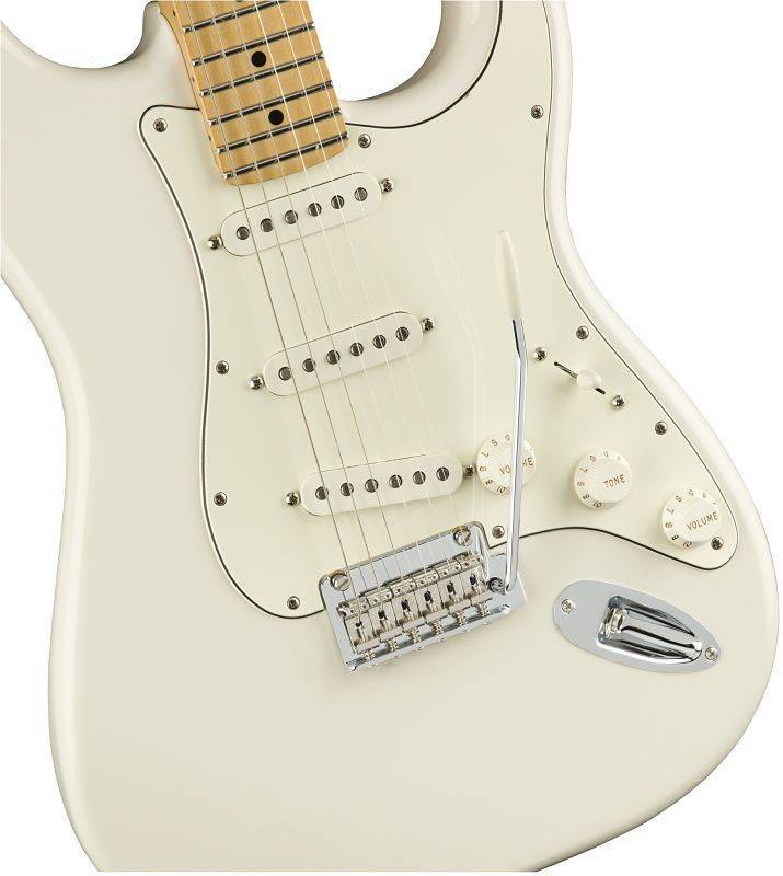 Guitarra Electrica Fender Player Stratocaster Sss MN Polar White