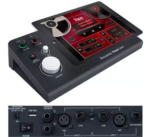 Interfase Focusrite Itrack Dock Studio Con Acce