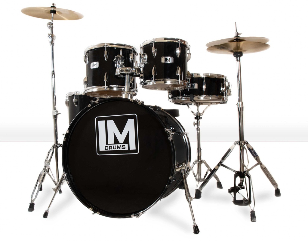 Bateria 5 Piezas, Negra