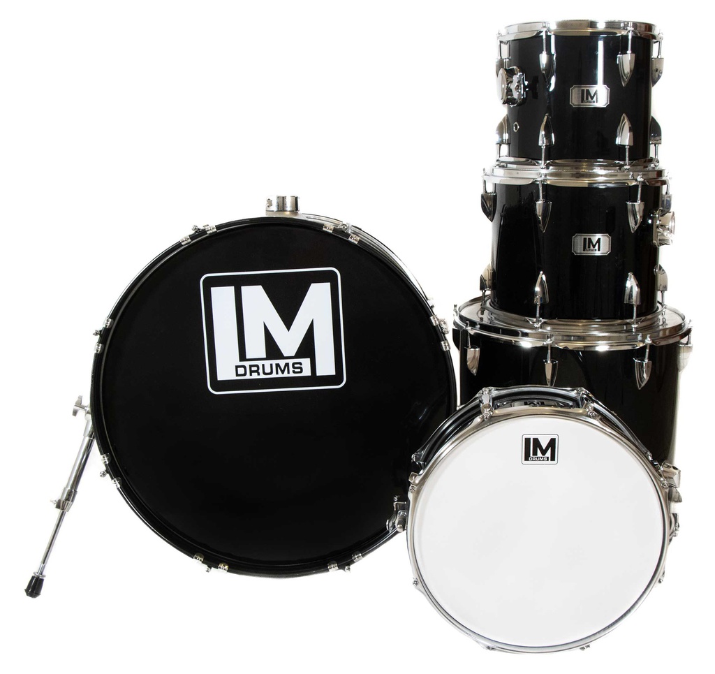 Bateria 5 Piezas, Negra
