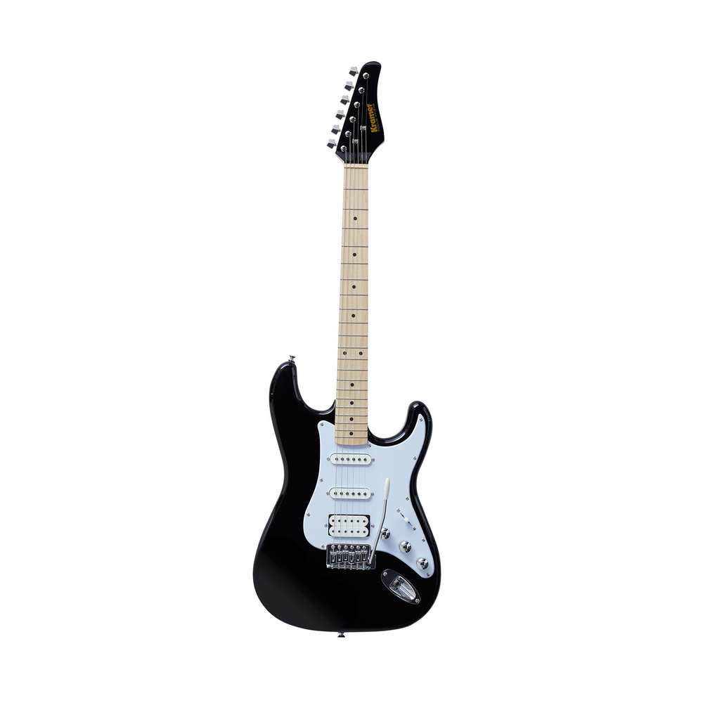Paquete de Guitarra Eléctrica Focus Black Kramer PPKF-KF211EBCT3