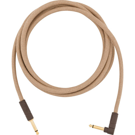 Cable Para Instrumento Fender 10ft Festival Hemp Cafe Tweed Angulo