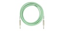 Cable Para Instrumento Fender Original 18.6ft Verde
