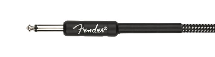 Cable Para Instrumento Fender 30ft Professional Coiled Gris Tweed