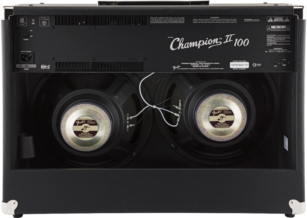 Amplificador Para Guitarra Fender Champion II 50 120V Max