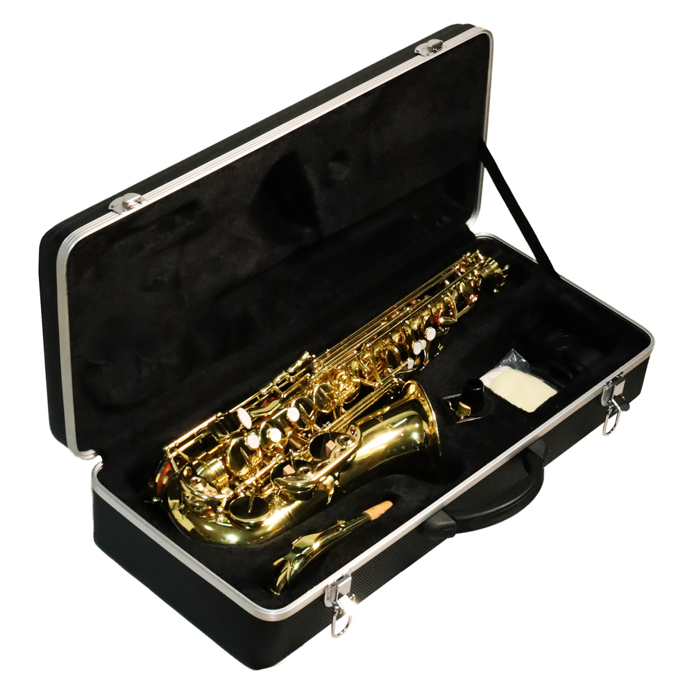 Sax Alto Laqueado Eb Silvertone-- SLSX009