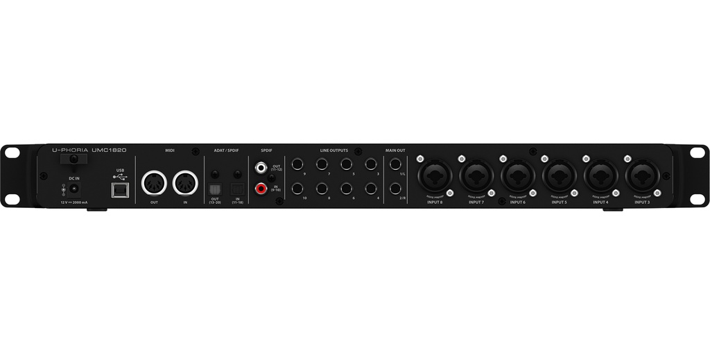 Interfase Behringer  Mod. Umc1820