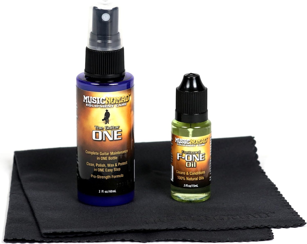 Kit Limpiador Para Limpiar Guitarras o Bajos 3 Pz