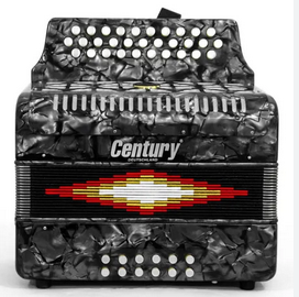 Acordeon Botones FA Gris 3012 CENTURY--C3012FAG