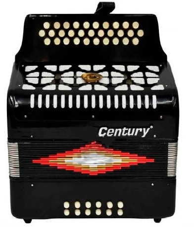 ACORDEON BOTONES SOL NEGRO 3012N FARINELLI