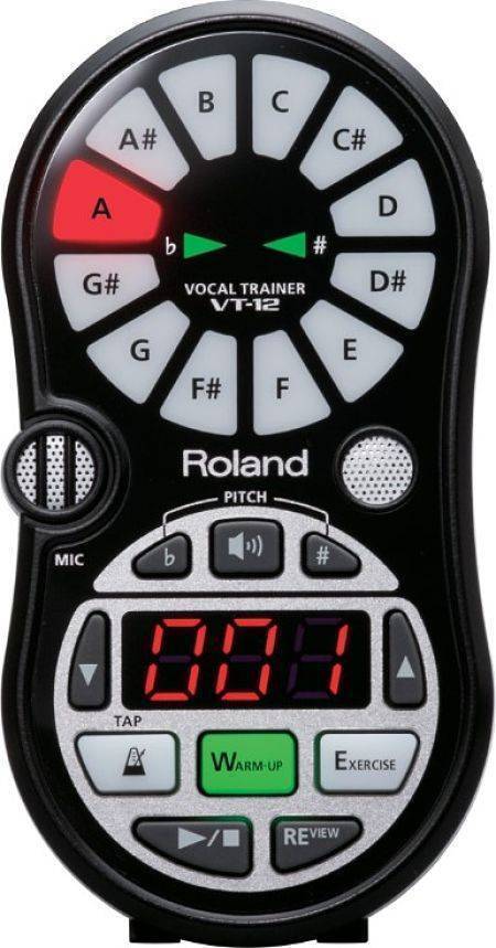 Afinador Vocal Profesional Roland-- VT-12-BK