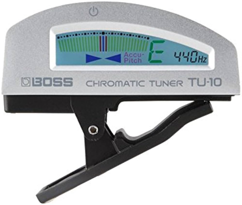 Afinador Boss Guit/Bajo Boss D/Clip Plat.