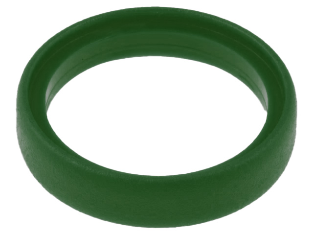 Anillo Identificador De Plastico Verde