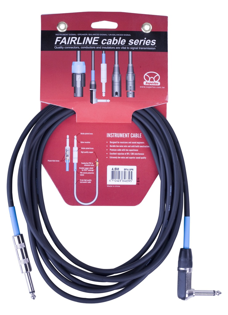 Cable De Plug A Plug Escuadra 6 mtr. SFI6PR