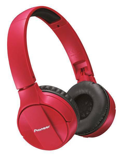 Audifonos inalambricos Pioneer Rojos-- SE-MJ553BT-R