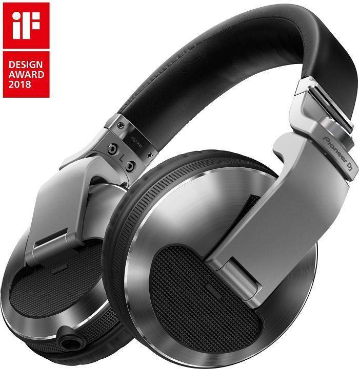 Audifonos Profesionales Pioneer X10 Plata-- HDJ-X10-S