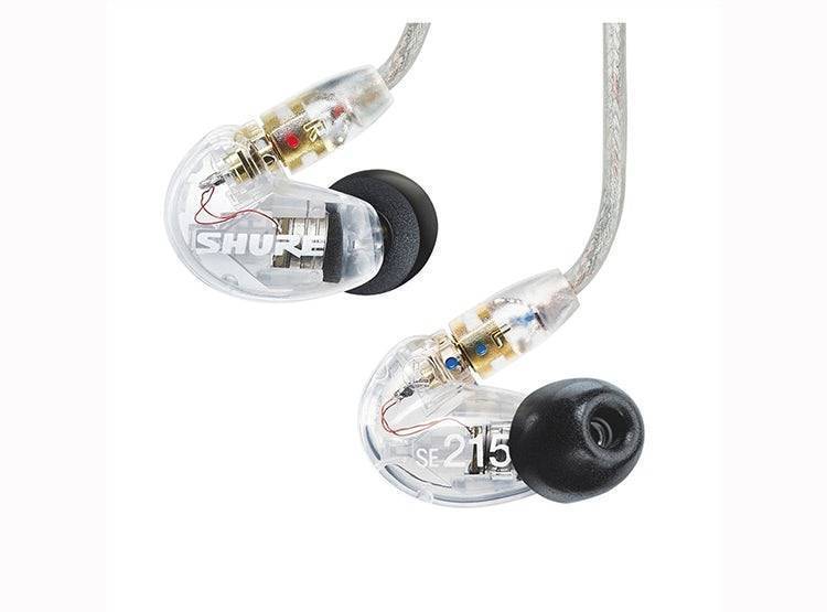 Audifonos Shure de aislamiento de sonido, IN EAR, Cristal-- SE215-CL