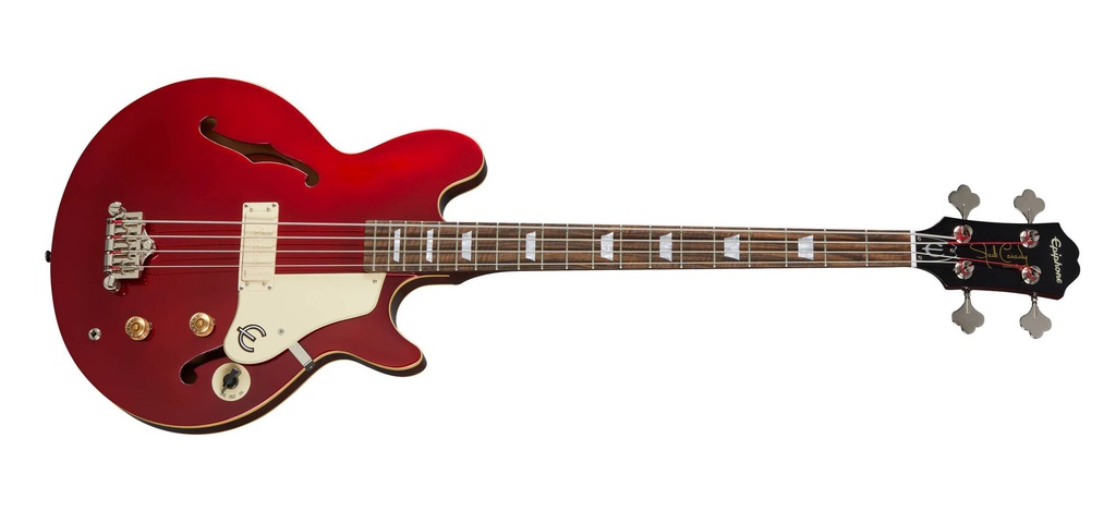 Bajo Epiphone Jack Casady Sparkling Burgundy