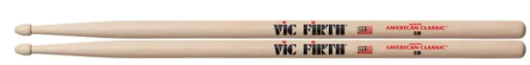 Baquetas 5B Punta Madera Vic Firth