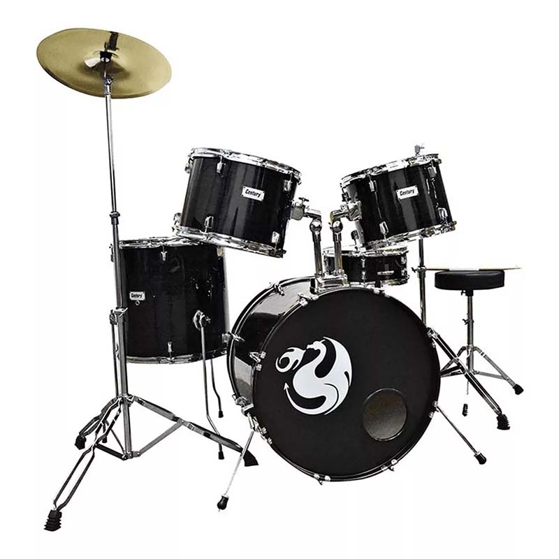 Bateria Century Profesional Negra 5Pzas-- CNBT060 