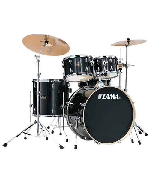 Bateria Tama Imperialstar 5 Pzas Negro Metalico