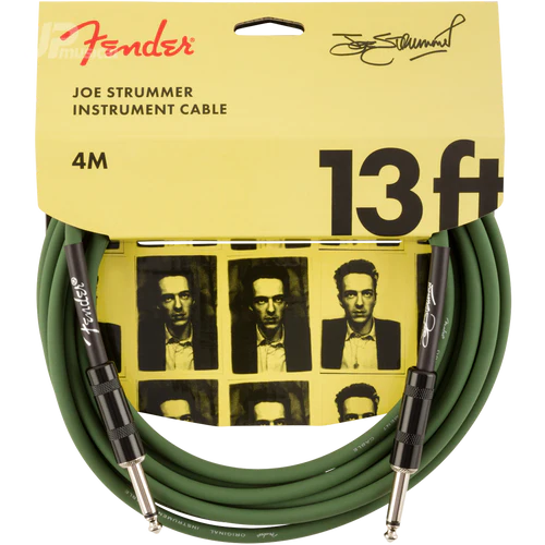 Cable Para Instrumento Fender Joe Strummer 13ft Verde