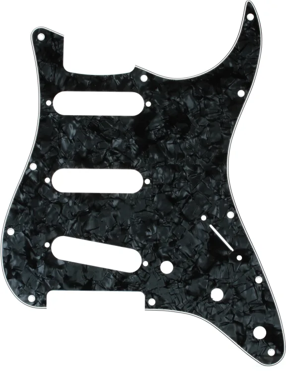 Caratula P/Guit Elect Fender Negra Sss