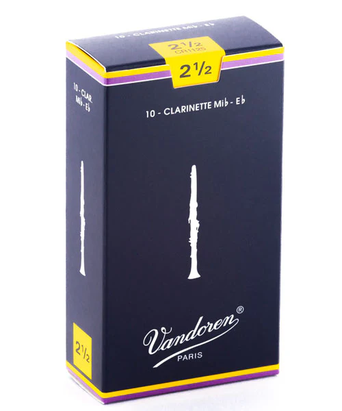 Caña Clarinete Mib Vandoren 2 1/2 (10)