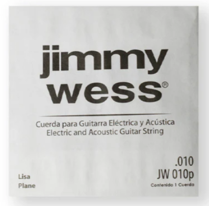 Cuerda Guitarra Elec. Jimmywess 1A 010 (12)