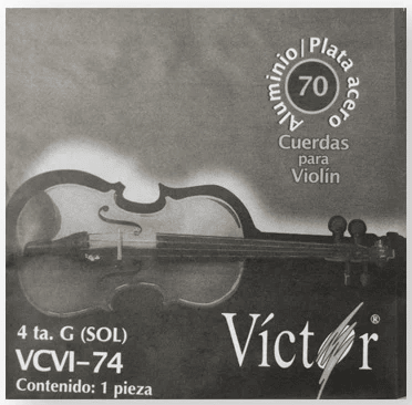 Cuerda Para Violin 4a Victor-- 74(10)