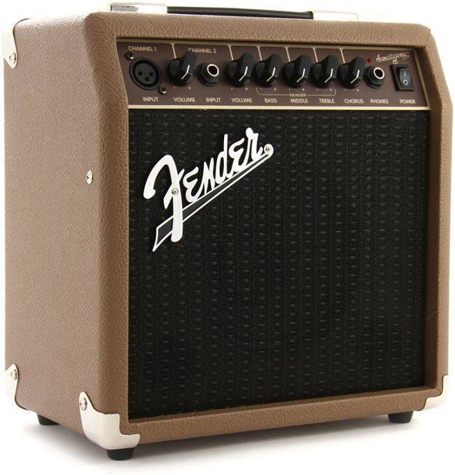 Amplificador Para Guitarra Fender Acoustasonic 15-- 2313700000