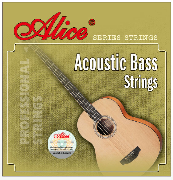 Juego De Cuerdas Para Bajo Acustico Con Nucleo Exagonal Light-- A618(4)