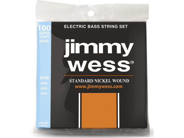 Juego De Cuerdas Para Bajo Electrico Jimmywess-- JWBE-100SL