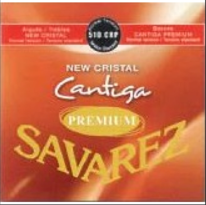 Juego De Cuerdas Para Guitarra Acustica Savarez Cristal-- 510CJ