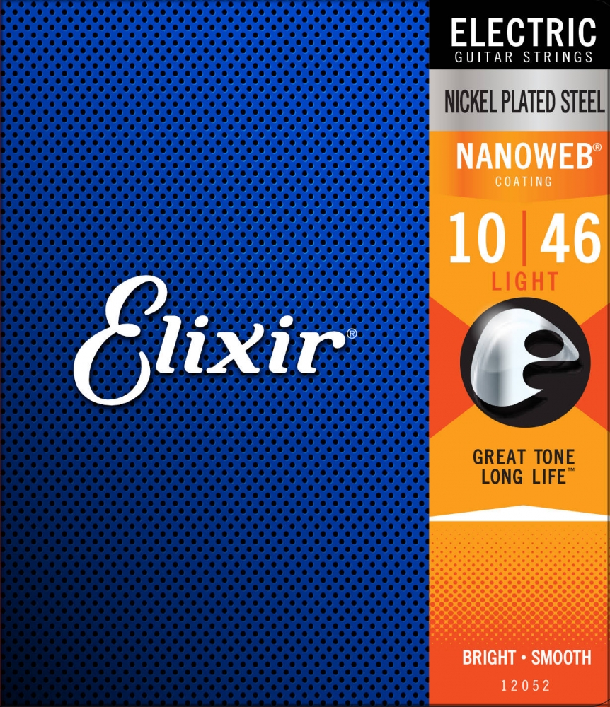 Juego De Cuerdas Para Guitarra Electrica Elixir-- 12052