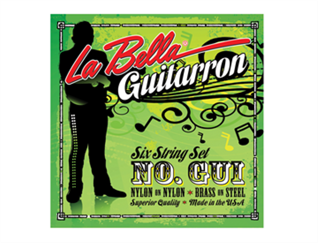 Juego De Cuerdas Para Guitarron Nylon La Bella