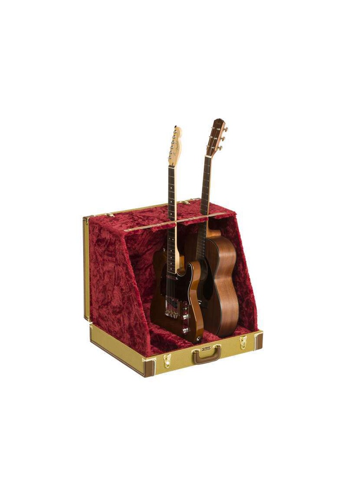 ESTUCHE CON SOPORTE PARA 3 GUITARRAS